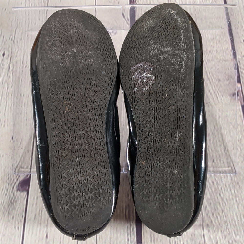 Michael Kors Francesca 3 Black Ballet Flats - Picture 6 of 6